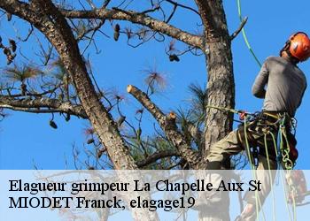Elagueur grimpeur  la-chapelle-aux-st-19120 MIODET Franck, elagage19