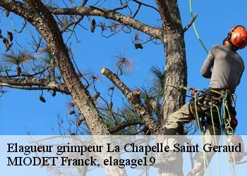 Elagueur grimpeur  la-chapelle-saint-geraud-19430 MIODET Franck, elagage19