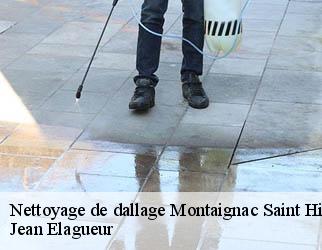 Nettoyage de dallage montaignac-saint-hippolyte-19300 Jean Elagueur