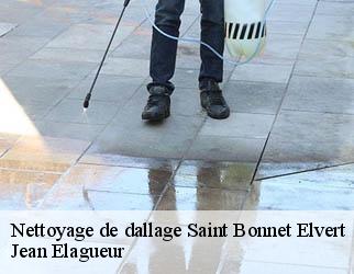 Nettoyage de dallage saint-bonnet-elvert-19380 Jean Elagueur
